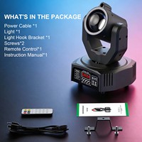 Mini projecteur de scène à faisceau 36W, lumière de fête, effet LED, laser, stroboscope, avec commande vocale, pour clubs, bars, KTV