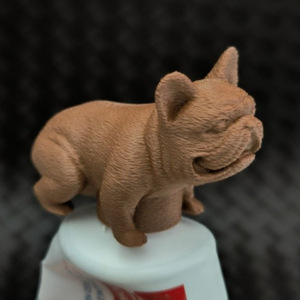 Tapa de pasta de dientes French Bulldog, tamaño regular, portátil, para uso doméstico - Product Image 1
