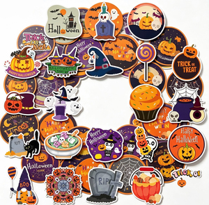 Pegatinas de Vinilo con Corte Personalizado de Dibujos Animados, Pegatinas Decorativas Mate Impermeables, Pegatinas con Impresión de Logotipo Personalizado - Product Image 1
