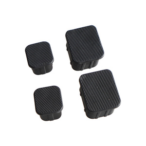 Ford Tapis de sol en caoutchouc antidérapant 7,8x5,8x2,9 cm, accessoires intérieurs de voiture, 4 pièces - Product Image 2