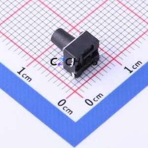 TSD003B08035A03 Tactile Switch SMD-4P,6x6mm Switch Round Button 3.5N Vertical Mount 6mm - Product Image 2