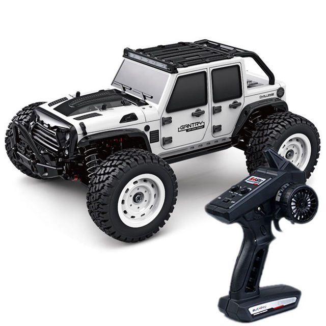 KSF 1/16 4WD GANTRY 2.4G Remote Control Off-road Waterproof High Speed Drifting Racing Children RC Truck