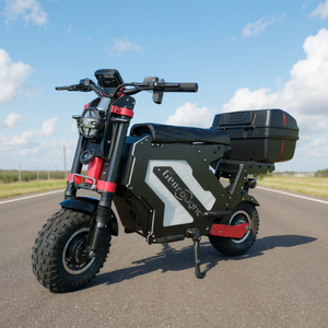 Trottinette électrique à double moteur 72V 10000W, autonomie longue portée 90-150KM, déverrouillage NFC sans clé, trottinette 13 pouces 14 pouces avec batterie amovible - Product Image 1
