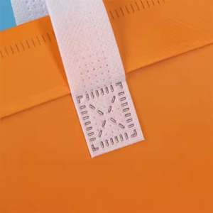 Sacs d'emballage isothermes personnalisés vierges jetables écologiques en non-tissé avec feuille d'aluminium pour plats à emporter, sacs d'emballage alimentaire spécifiques - Product Image 4