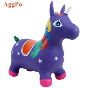 Jouet gonflable pour bébés, 1 pièce, ballon d'escalade, jeu d'équitation, pour enfants, jouets en PVC, cheval de saut, gonflable