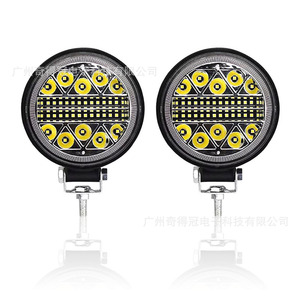 ไฟสปอร์ตไลท์ LED ทรงกลม QIDEWIN ขนาด 4 นิ้ว 102W ความสว่างสูง สำหรับรถจักรยานยนต์และยานพาหนะ - Product Image 5
