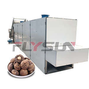Máquina secadora de cinturón de malla continua de hongos de ostra Chaterelle de hongos de setas de precio competitivo - Product Image 1