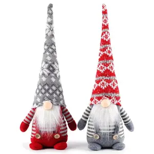 Trending products 2023 new arrivals festival gift elf knitted plush christmas gnomes
