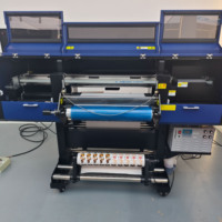 Impresora de Inyección de Tinta Automática Multifuncional Profesional con Tinta UV y Cabezal de Impresión I3200 para Impresión de Etiquetas y Tarjetas