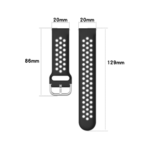 Ivanaze-Accesorios de pulsera para <span class=keywords><strong>HUAWEI</strong></span> <span class=keywords><strong>WATCH</strong></span> <span class=keywords><strong>GT</strong></span> <span class=keywords><strong>2</strong></span>, correa de silicona deportiva de repuesto de 20mm, 22mm, <span class=keywords><strong>42mm</strong></span> y 46mm para <span class=keywords><strong>HUAWEI</strong></span> Magic2 - Product Image 3