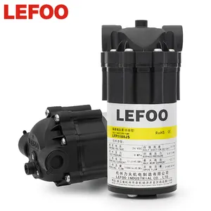 LEFOO-bomba de diafragma RO autocebante, potenciador de diafragma RO de tamaño pequeño, 100 GPD, 24V, calidad garantizada