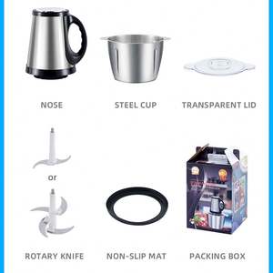 <span class=keywords><strong>Morphy</strong></span> 220V producto hierro inoxidable nuevo acero fundido <span class=keywords><strong>Richards</strong></span> máquina resistente gran precio, picadora de carne con picadora/ - Product Image 2