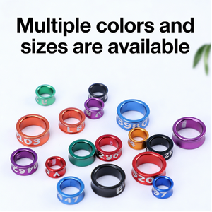 Wholesale Customized Pigeon <strong>Rings</strong> with Bright Colors <strong>for</strong> Easy Identification Racing Pigeon <strong>Rings</strong> Tracking Pigeon <strong>Leg</strong> <strong>Rings</strong> - Product Image 5