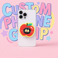 Support de téléphone en silicone, support magnétique pour téléphone, support de téléphone en métal, vente en gros, prix direct usine