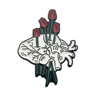 Broches personnalisées en métal émaillé souple ou dur, avec nom de marque, motif papillon, pour revers de veste ou comme badges.