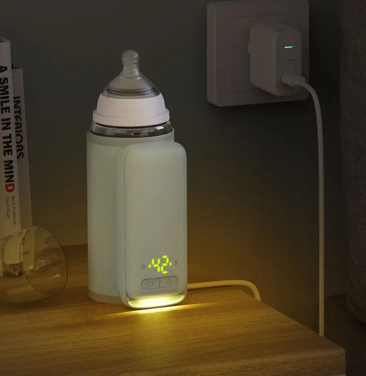 Elektrische Draagbare Hot Instant Oplaadbare Draadloze Babyfles Sterilisator Warmer Voor Reizen En Moedermelk