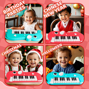 Petit clavier musical en forme d'éléphant rose <span class=keywords><strong>pour</strong></span> <span class=keywords><strong>les</strong></span> tout-<span class=keywords><strong>petits</strong></span> - Jouet piano <span class=keywords><strong>pour</strong></span> bébé avec lumières/25 <span class=keywords><strong>chansons</strong></span> de démonstration, jouets électriques <span class=keywords><strong>pour</strong></span> piano <span class=keywords><strong>pour</strong></span> <span class=keywords><strong>les</strong></span> enfants de 3 ans et plus - Product Image 3