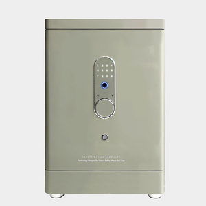 PROWAY Custom Size Heavy Duty Electronic High Glossy 6mm Thick Home <strong>Safes</strong> Biometric Fingerprint <strong>Lock</strong> Led Screen Digital <strong>Safe</strong> <strong>Box</strong> - Product Image 2