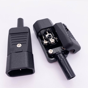 Cable de Alimentación WIN-KARE JA-2233 AC C13/C14, Combinación de Enchufe y Conector, Carcasa de Nailon 66, Aprobado por la Seguridad RU - Product Image 3