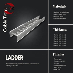 Câble-canal HDG à rail latéral de 150 mm de hauteur, longueurs 3m et <span class=keywords><strong>6m</strong></span>, pour l'alimentation des usines de dessalement au Qatar - Product Image 5