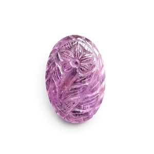 Ametrine sculptée en forme ovale pour pendentif ou fabrication de bijoux – Un compagnon divin pour la créativité, l'intuition et - Product Image 2