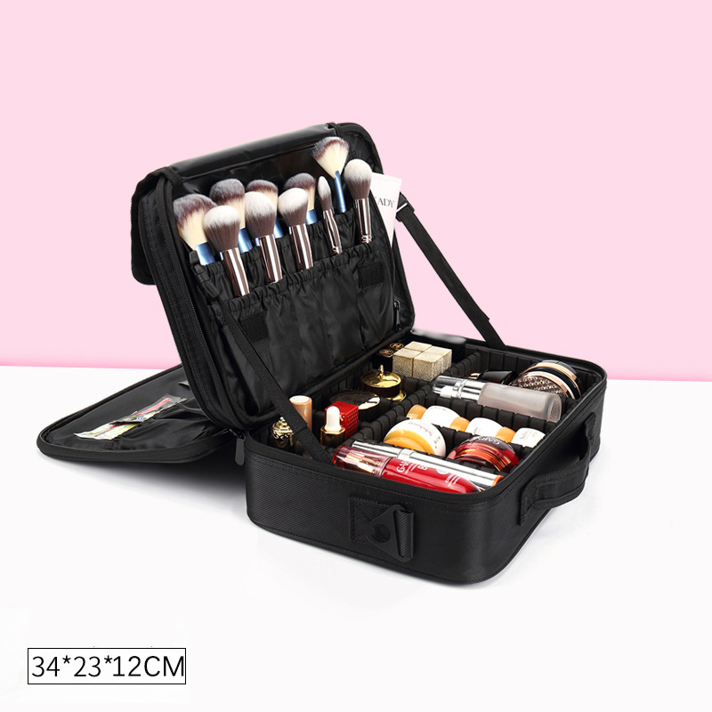 big makeup bag for travel a2o Lab Large you can remove it if its too long for you and use it as a separate bag Large Makeup Case with 3