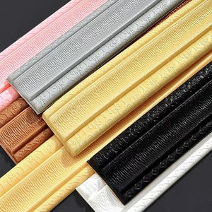 Commercial luxe Pe matériel <span class=keywords><strong>carrelage</strong></span> 3D papier peint autocollant <span class=keywords><strong>plinthes</strong></span> lignes Design moderne étanche auto-adhésif conseil prix inférieur - Product Image 5