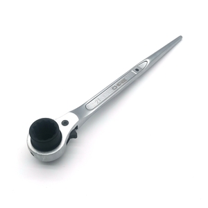 Clés pour échafaudages 19x22mm, forgées à froid, douille à 12 points, Chrome mat, finition, cliquet, <span class=keywords><strong>clé</strong></span> de potage - Product Image 5