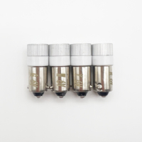 6V 12V 24V 36V 110V 220V 380V BA9S-D diamètre 9mm tête métallique prise Installation LED indicateur ampoule lampe perle pilote Singal lumière
