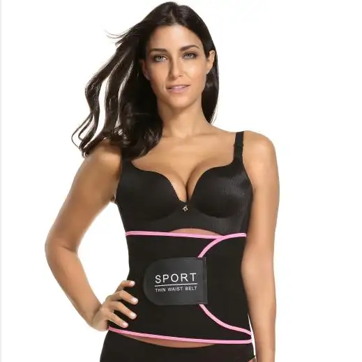 Logo personalizzato Elastico Regolabile Sauna Vita trainer corsetto Cintura in neoprene che dimagrisce Cinghia Per Lo Sport scarpe Da Ginnastica