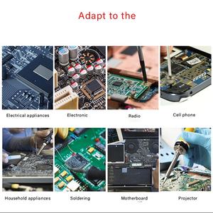 <span class=keywords><strong>Fer</strong></span> à souder à air chaud numérique 898D avec affichage, directement de l'usine, pour réparation de téléphones portables et dessoudage - Product Image 6