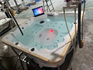 Jacuzzi Exterior para 3-4 Personas en Oferta, <span class=keywords><strong>Precio</strong></span> Económico, Gazebo de Jardín, Bañera de Hidromasaje de Acrílico de Lujo con Chorro de Agua - Product Image 3