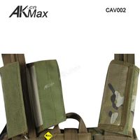 AKmax Ranger Gilet d'assaut tactique modulaire Panneau Gilet tactique Multi-cam Camouflage