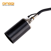 DINGQI Chalumeau à gaz butane à allumage électronique de grande taille pour jardinage, désherbant et brûleur de mauvaises herbes