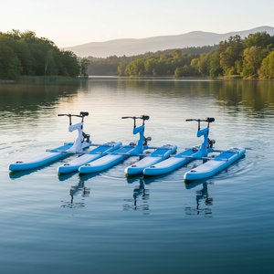 Bicicleta Acuática Inflable Resistente, Bicicleta <span class=keywords><strong>de</strong></span> Pedales Portátil para Entretenimiento en Lagos y Piscinas - Product Image 5