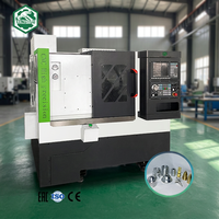 Tour CNC à outils multiples CK36 à banc incliné, course de 800 mm pour arbres longs et petites pièces métalliques de précision