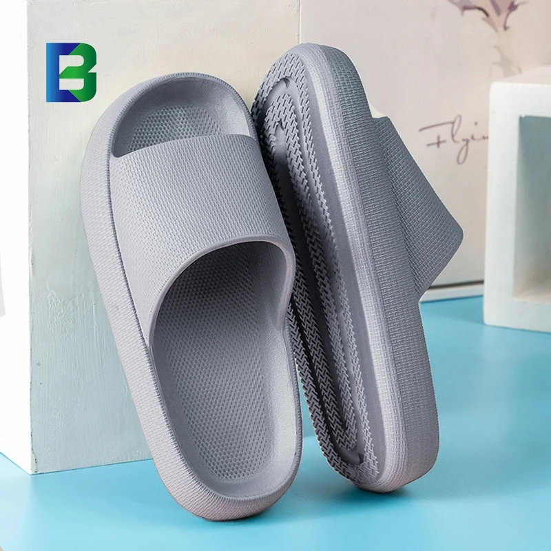 2022 hot sale EVA Slide non-slip Quick Drying Shower sides Bathroom sandals Pillow Slippers  for women and men