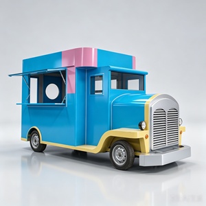 Chariot alimentaire électrique sur <span class=keywords><strong>roues</strong></span> avec équipement de cuisson complet pour l'exploitation d'un restaurant mobile - Product Image 1