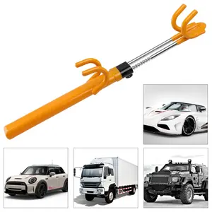 Adjustable Length Clamp Double Hook Vehicle Car Steering Wheel Lock Anti Theft