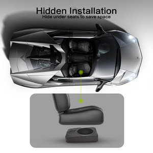 Caisson de basses automobile Sennuopu Activ DSP 8 pouces sous le siège avec amplificateur intégré - Product Image 3