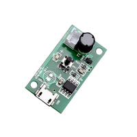 Module d'atomisation USB pour mini humidificateur, kit d'accessoires de pulvérisation 5V avec carte de circuit intégré et pièce oscillante