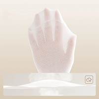 Lot de 10 chaussettes courtes jetables respirantes pour femmes, blanches, antidérapantes, à séchage rapide, écologiques, antibactériennes, pour usage quotidien