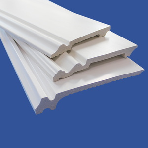 Moulure murale intérieure en polyuréthane Panneau moulures en PU Apprêt blanc décoratif <span class=keywords><strong>lambris</strong></span> en PU - Product Image 1