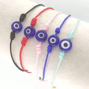 KDB8261 Wholesale Fashion Adjustable Evil Blue Eye Bracelet Eye Evil Bracelet