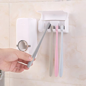 Wholesale Wholesale Automatic <b>Toothpaste</b> Squeezer, Portable Dust-proof Toiletries Set, <b>Holder</b>, Bathroom Accessories - Product Image 1