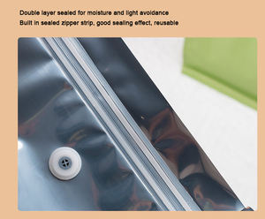 Tas biji kopi persegi warna-warni, tas biji kopi persegi warna-warni 125g 250g 500g 1000g dengan katup tas kopi - Product Image 4