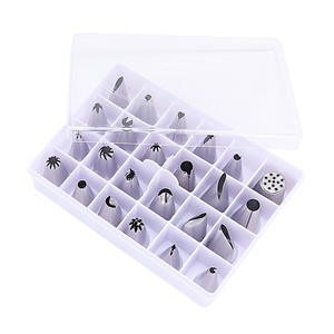 24 Pcs Russian Piping <strong>Tips</strong> Set Flower Frosting <strong>Tips</strong> Nozzles <strong>Icing</strong> <strong>Tips</strong> for Cake Decorating - Product Image 1