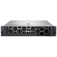 Serveur de stockage de données réseau Dell PowerEdge R550 2U compact avec 2 * processeurs Silver 5318Y, 16 Go de RAM et 2 To de SSD