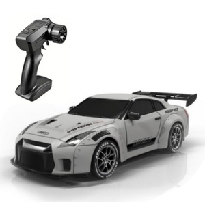 Mini Coche de Carreras RC de Metal, Escala 1:24, Control Remoto de 2.4G, Coche Eléctrico con Cable USB para Niños, Distancia de Control de 50m, Listo para Usar - Product Image 1