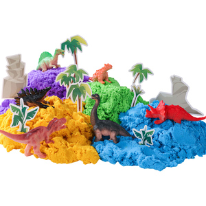 Vente en gros de pâte à modeler et de <span class=keywords><strong>slime</strong></span> de <span class=keywords><strong>dinosaure</strong></span> coloré, <span class=keywords><strong>oeuf</strong></span>, jouet éducatif, jeux de creusement de sable pour enfants - Product Image 5